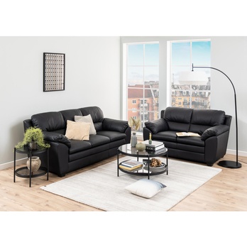 Konferenčný stolík BAYONNE 2 sivá/matná čierna 2