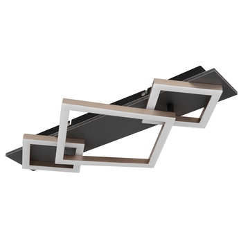 Stropné LED svietidlo BEATRIX 11 čierna/sivá 2