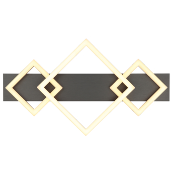 Stropné LED svietidlo BEATRIX 11 čierna/sivá 4