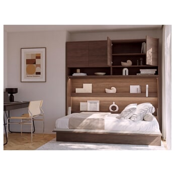 Policový nadstavec k posteli BED CONCEPT 120H dub dunin 1