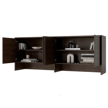 Policový nadstavec k posteli BED CONCEPT 120H dub dunin 2