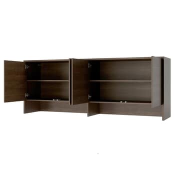 Policový nadstavec k posteli BED CONCEPT 120H dub dunin 3