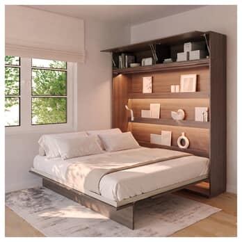 Policový nadstavec k posteli BED CONCEPT 160H dub dunin 4