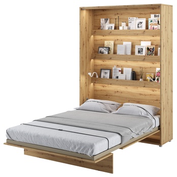 Sklápacia posteľ BED CONCEPT 1 dub artisan, 140x200 cm 1
