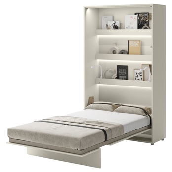 Jednolôžková sklápacia posteľ BED CONCEPT 1 kašmírová, 120x200 cm 1