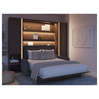 Sklápacia posteľ BED CONCEPT 1 dub dunin, 160x200 cm 6