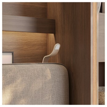 Jednolôžková sklápacia posteľ BED CONCEPT 1 dub dunin, 120x200 cm 9