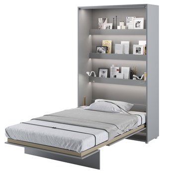 Jednolôžková sklápacia posteľ BED CONCEPT 1 sivá, 120x200 cm 1