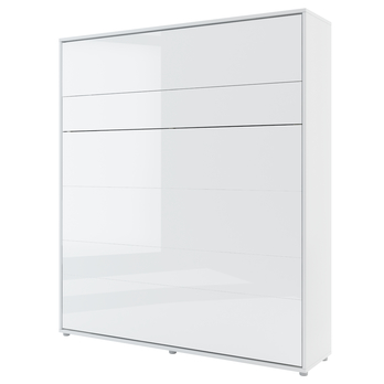 Sklápacia posteľ BED CONCEPT 1 biela/vysoký lesk, 180x200 cm 3