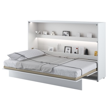 Jednolôžková sklápacia posteľ BED CONCEPT 2 biela, 120x200 cm 1