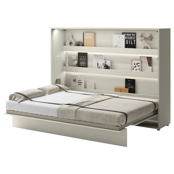 Sklápacia posteľ BED CONCEPT 2 kašmírová, 140x200 cm 1