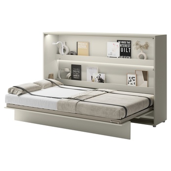 Jednolôžková sklápacia posteľ BED CONCEPT 2 kašmírová, 120x200 cm 1