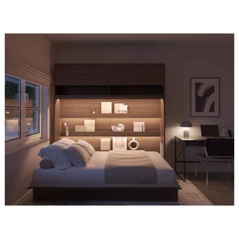 Sklápacia posteľ BED CONCEPT 2 dub dunin, 140x200 cm 5