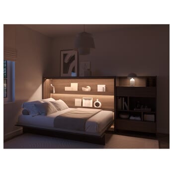 Jednolôžková sklápacia posteľ BED CONCEPT 2 dub dunin, 120x200 cm 4