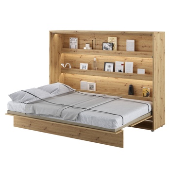 Sklápacia posteľ BED CONCEPT 2 dub artisan, 140x200 cm 1