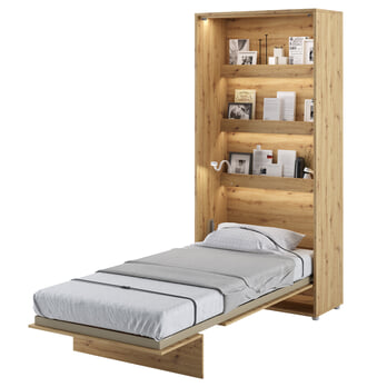 Sklápacia posteľ BED CONCEPT 3 dub artisan, 90x200 cm 1