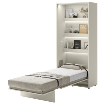 Sklápacia posteľ BED CONCEPT 3 kašmírová, 90x200 cm 1