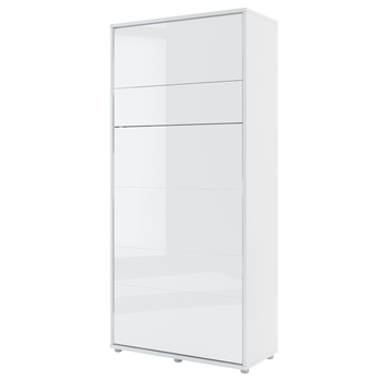 Sklápacia posteľ BED CONCEPT 3 biela/vysoký lesk, 90x200 cm 2