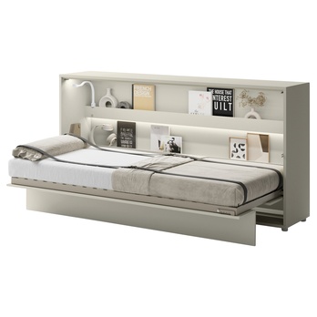 Sklápacia posteľ BED CONCEPT 4 kašmírová, 90x200 cm 1