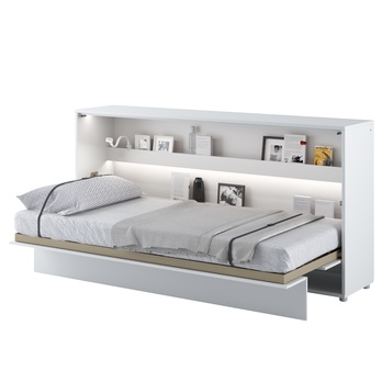Sklápacia posteľ BED CONCEPT 4 biela, 90x200 cm 1