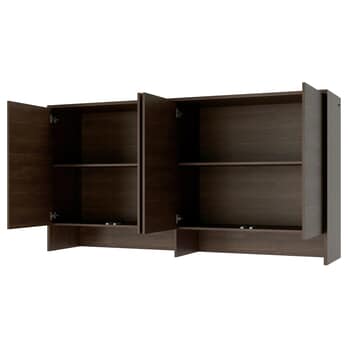 Policový nadstavec nad posteľ BED CONCEPT 90H dub dunin 3