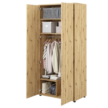 Šatníková skriňa BED CONCEPT BC-20 dub artisan 1