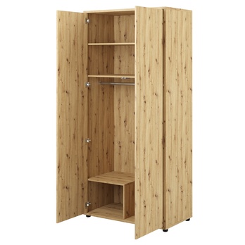 Šatníková skriňa BED CONCEPT BC-20 dub artisan 2