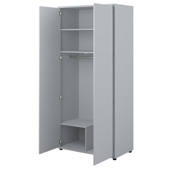 Šatníková skriňa BED CONCEPT BC-20 sivá 2
