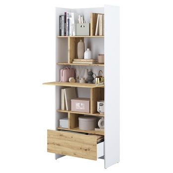 Regál BED CONCEPT BC-22 dub artisan/biela 2