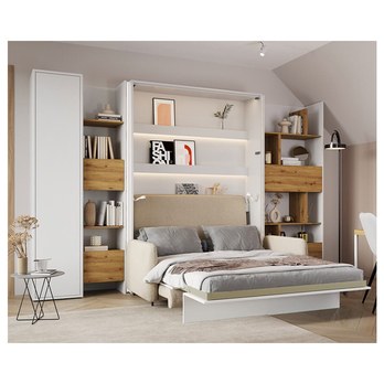 Regál BED CONCEPT BC-23 dub artisan/biela 1