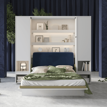 Čelo postele  BED CONCEPT modrá, šírka 160 cm 1