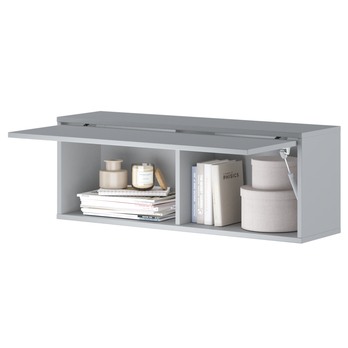 Nástenná skrinka BED CONCEPT sivá 1