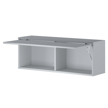 Nástenná skrinka BED CONCEPT sivá 2