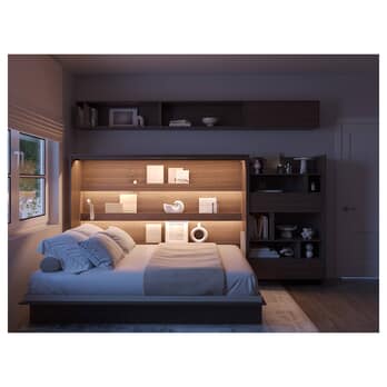 Nástenná polica BED CONCEPT dub dunin 4