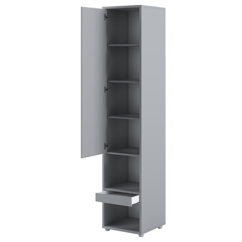 Šatníková skriňa BED CONCEPT sivá 1