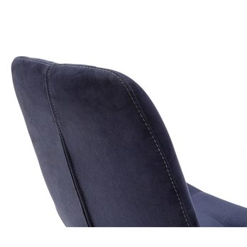 Jedálenská stolička BELFAST dub/tmavomodrá 7