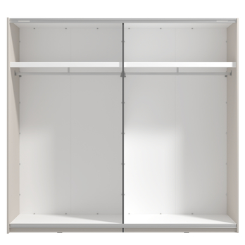 Šatníková skriňa BELFORT I kašmírová/dub artisan 2