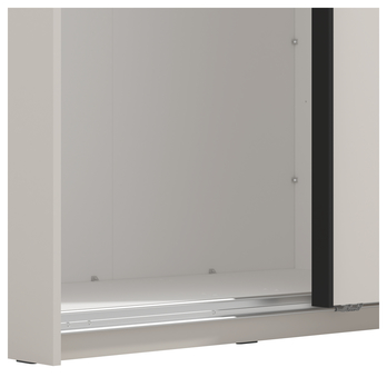 Šatníková skriňa BELFORT I kašmírová/dub artisan 4