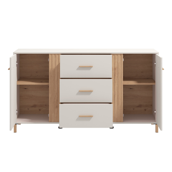 Komoda BELFORT kašmírová/dub artisan 1