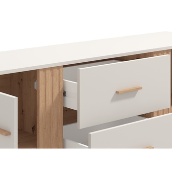 Komoda BELFORT kašmírová/dub artisan 2