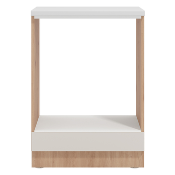 Skrinka na vstavanú rúru BELFORT kašmírová/dub artisan 3