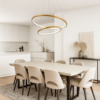 Závesné svietidlo BELIZA 2 zlatá 1