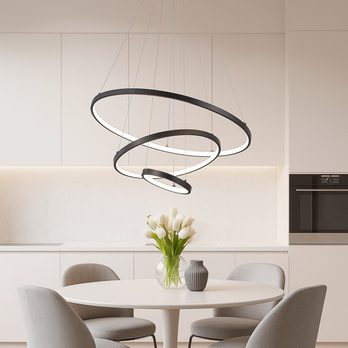 Závesné svietidlo BELIZA 3 čierna 1