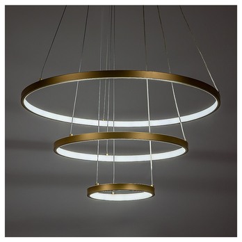 Závesné svietidlo BELIZA 3 zlatá 2