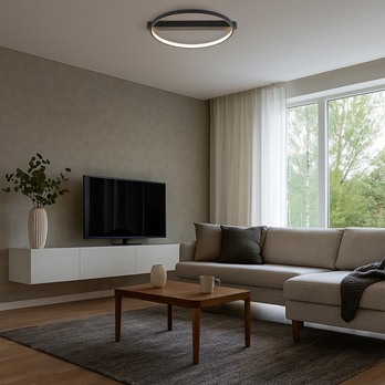 Stropné svietidlo BELIZA čierna 1