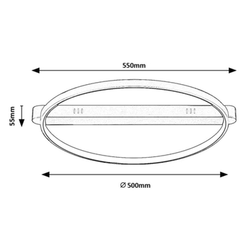 Stropné svietidlo BELIZA čierna 7
