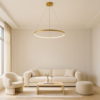 Závesné svietidlo BELIZA zlatá 1