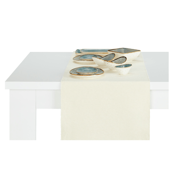 Behúň na stôl BELLA NEW bielobéžová 2