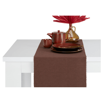 Behúň na stôl BELLA NEW hnedá 2