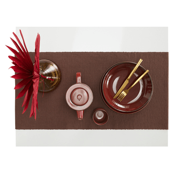 Behúň na stôl BELLA NEW hnedá 1